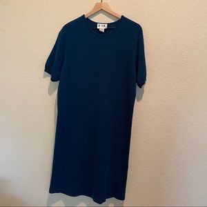 *final price* KSL teal midi sweater dress